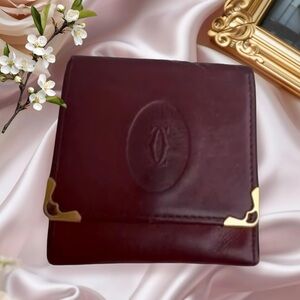Cartier vintage coin pouch